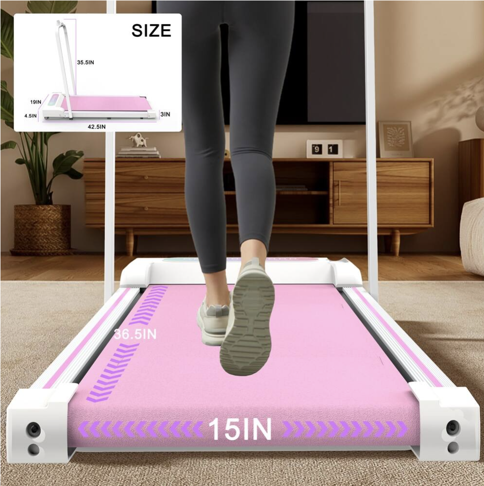 Treadmill Black & Pink