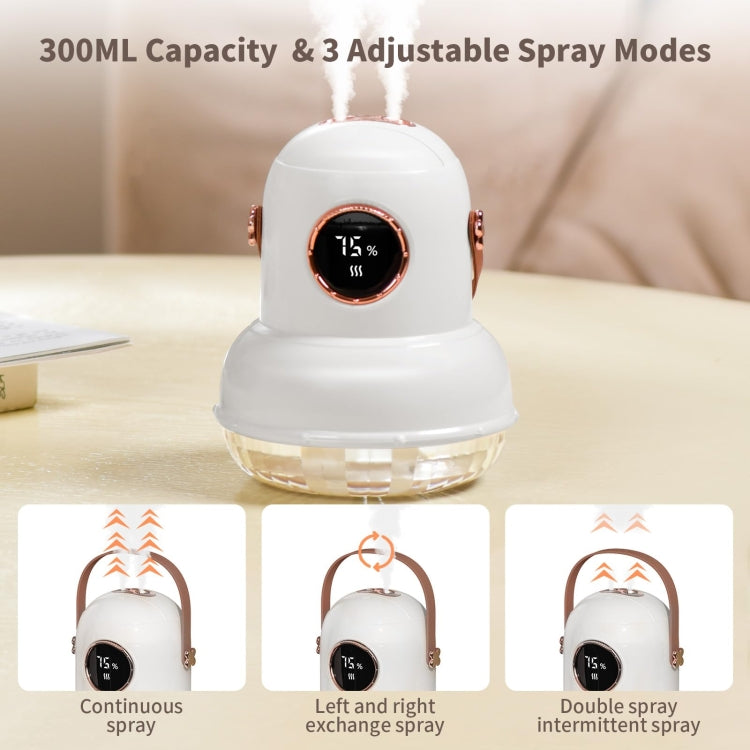 ICARERFAMILY® Hanging Double Spray Air Humidifier(Digital display)