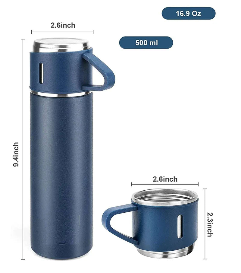 Double wall stainless steel water bottle