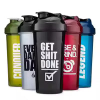 Plastic GYM Shaker Bottle