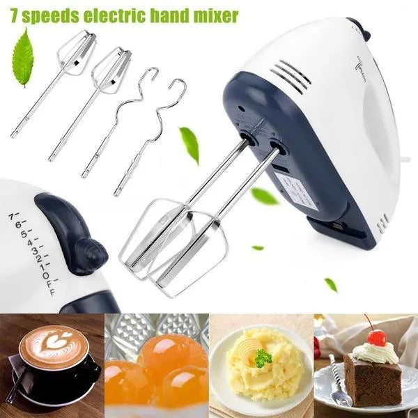 Baking Hand Mixer 7-speed 150W - Black