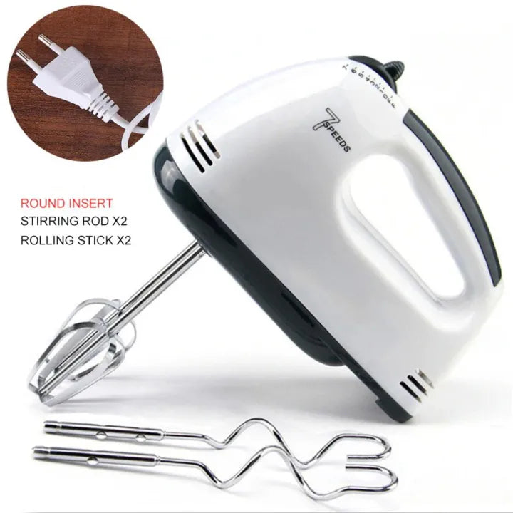 Baking Hand Mixer 7-speed 150W - Black