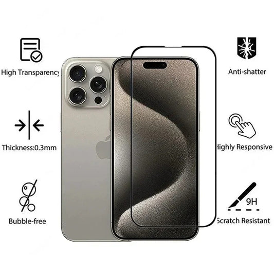 9D HD Clear Anti-scratch tempered