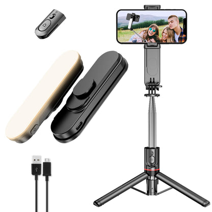 L15 Selfie Stick Tripod with Detachable LED Light