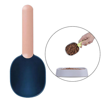 Macaso Pet Dog Cat Dry Food Scoop Spoon Shovel Animal Feeding Navy Pink