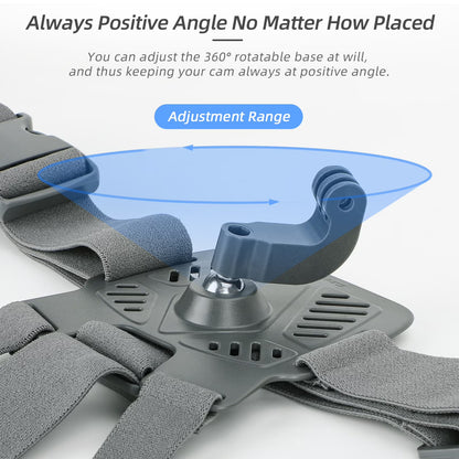 Chest Strap Camera Mounting Bracket for DJI Pocket 3