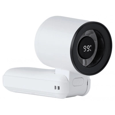 Handheld folding cooling fan