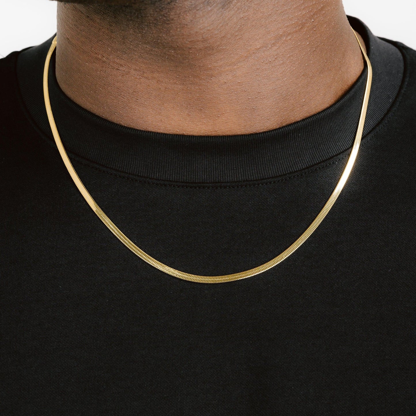 Herringbone Necklaces for Unisex