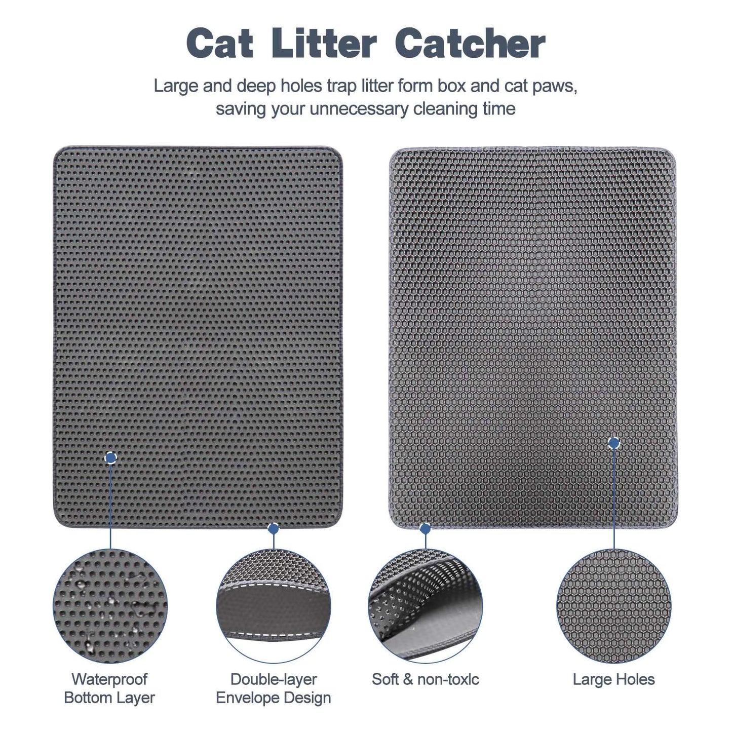 Honeycomb Double Layer Cat Mat