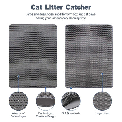Honeycomb Double Layer Cat Mat
