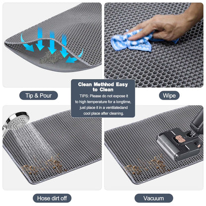 Honeycomb Double Layer Cat Mat