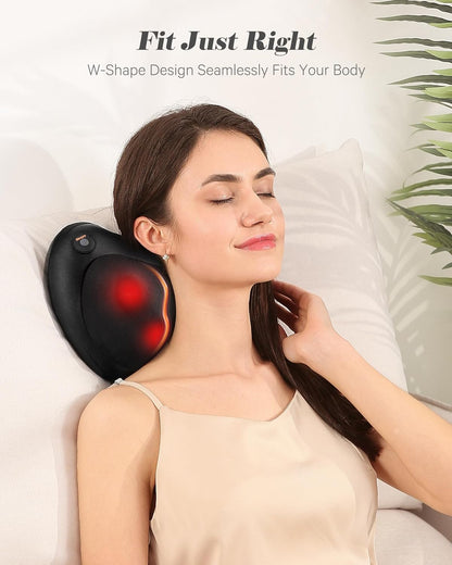 3D Shiatsu Massager Pillow