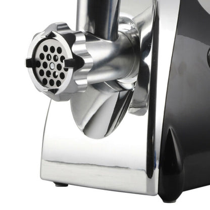 3-In-1 Electric Meat Grinder, Mincer and Sausage Maker 1800W - Black
