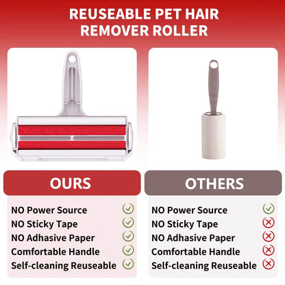 Reusable Pet Hair Remover Roller | Lint Removal for Clothes