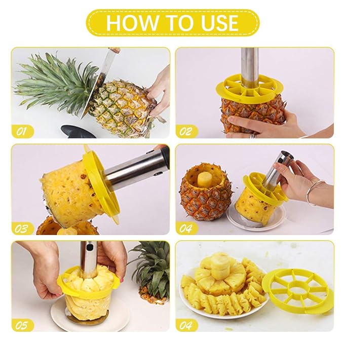 Pineapple Peeler & Slicer