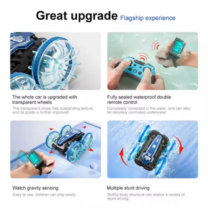 2.4GHz Gesture RC Amphibious Car Toy