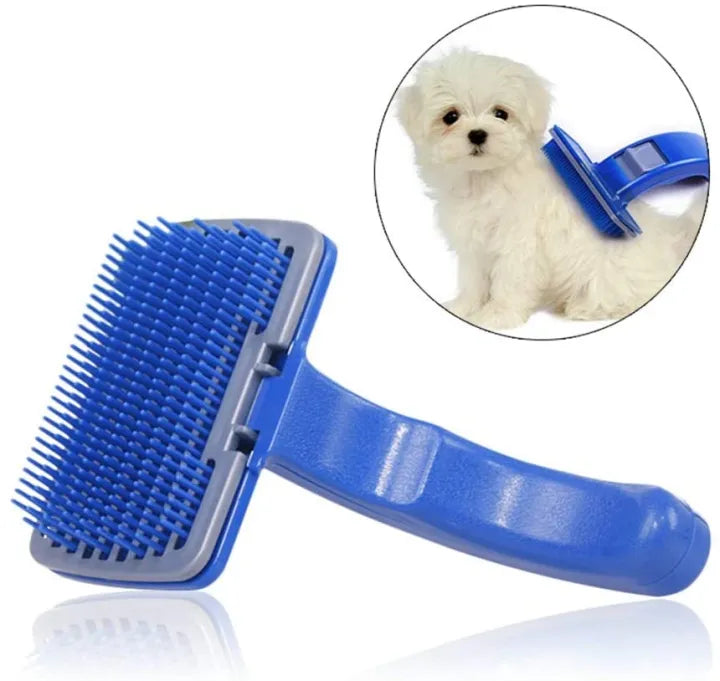 4 Self-cleaning Grooming brush