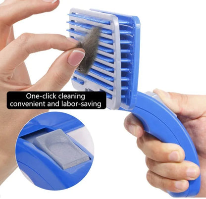 4 Self-cleaning Grooming brush