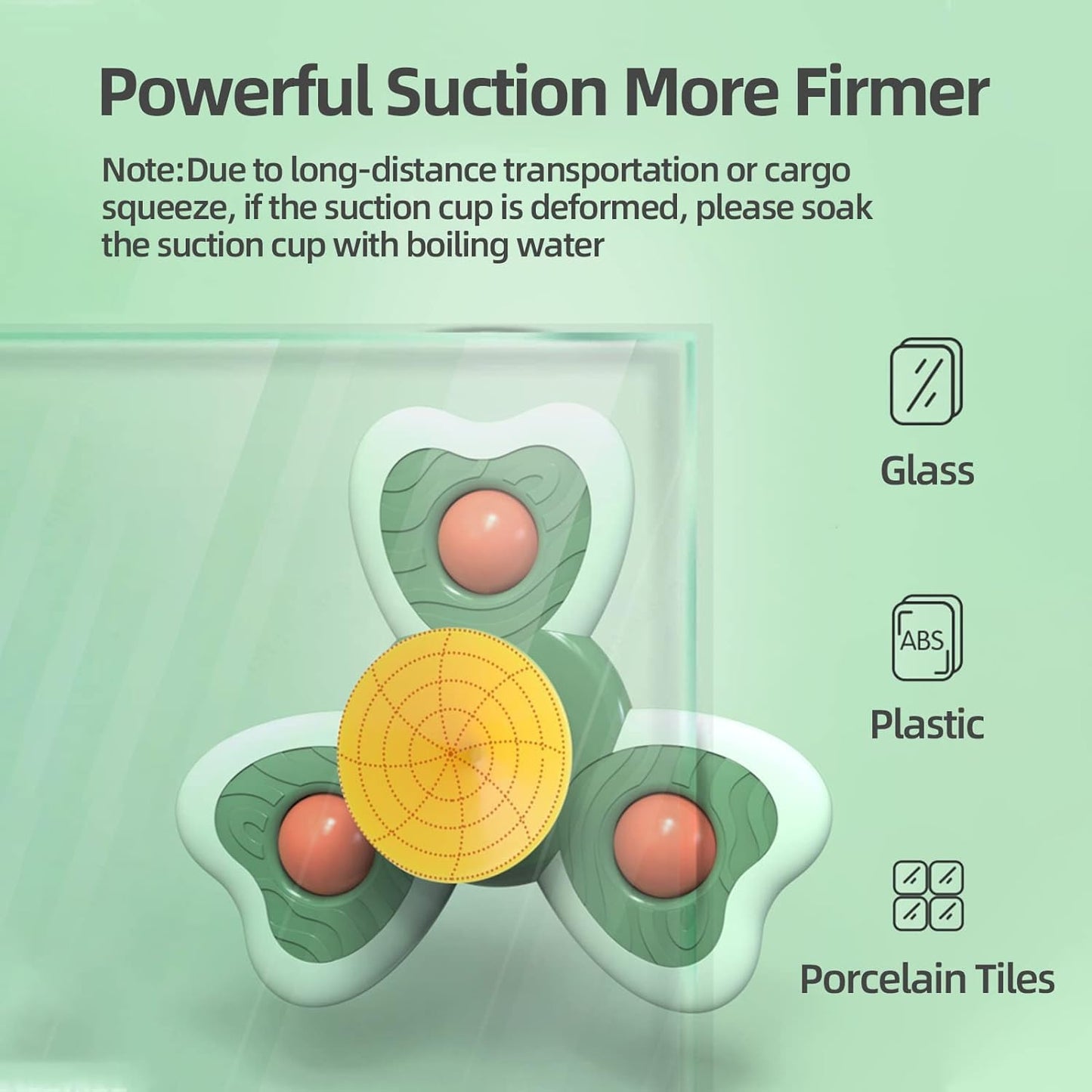Suction Cup Spinner Toys for Kids